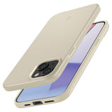 Spigen iPhone 15 Skal Thin Fit Mute Beige