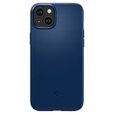 Spigen iPhone 15 Skal Thin Fit Navy Blue