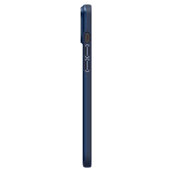 Spigen iPhone 15 Skal Thin Fit Navy Blue