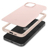 Spigen iPhone 15 Skal Thin Fit Pink Sand