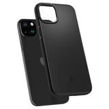 Spigen iPhone 15 Skal Thin Fit Svart