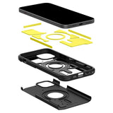 Spigen iPhone 15 Skal Tough Armor MagFit Svart