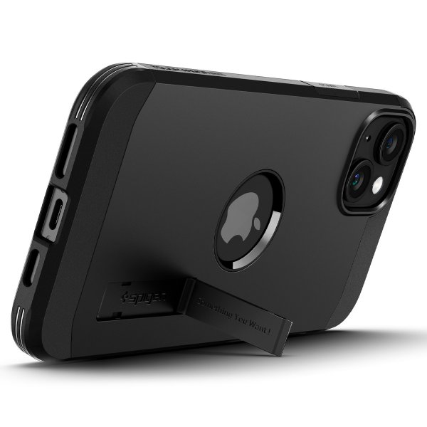 Spigen iPhone 15 Skal Tough Armor MagFit Svart