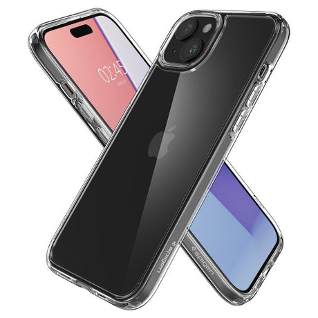 Spigen iPhone 15 Skal Ultra Hybrid Crystal Clear