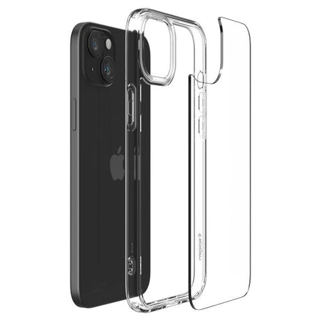 Spigen iPhone 15 Skal Ultra Hybrid Crystal Clear