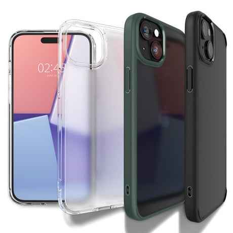 Spigen iPhone 15 Skal Ultra Hybrid Crystal Clear