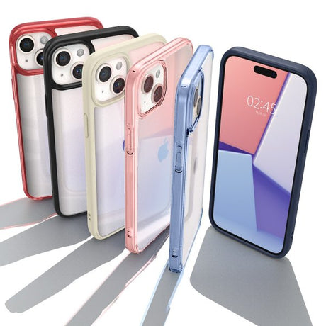 Spigen iPhone 15 Skal Ultra Hybrid Crystal Clear