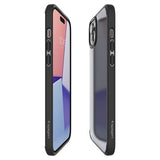 Spigen iPhone 15 Skal Ultra Hybrid Frost Black