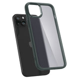 Spigen iPhone 15 Skal Ultra Hybrid Frost Green