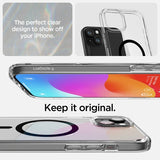 Spigen iPhone 15 Skal Ultra Hybrid MagFit Svart
