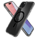 Spigen iPhone 15 Skal Ultra Hybrid MagFit Svart