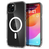 Spigen iPhone 15 Skal Ultra Hybrid MagFit Vit
