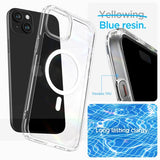 Spigen iPhone 15 Skal Ultra Hybrid MagFit Vit