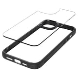 Spigen iPhone 15 Skal Ultra Hybrid Matte Matte Black