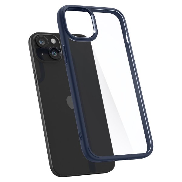Spigen iPhone 15 Skal Ultra Hybrid Navy Blue