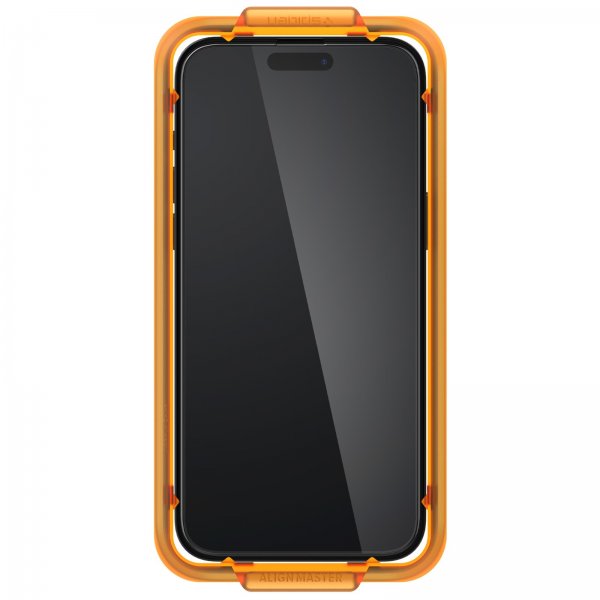 Spigen iPhone 15 Skärmskydd GLAS.tR ALIGNmaster 2-pack