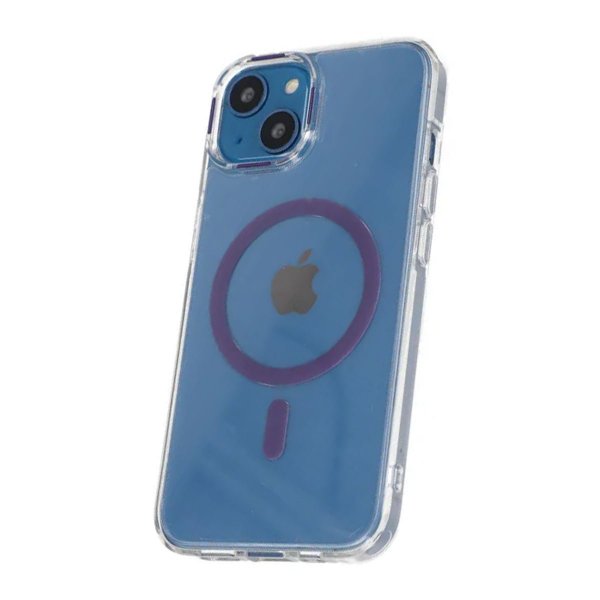 iPhone 15 Skal TPU MagSafe Lila