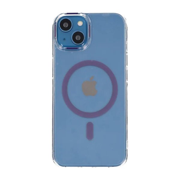iPhone 15 Skal TPU MagSafe Lila