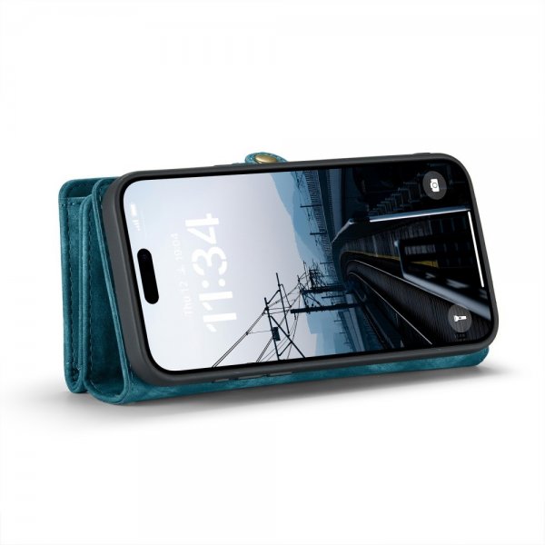 CaseMe iPhone 16 Fodral 008 Series Löstagbart Skal Blå