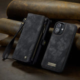 CaseMe iPhone 16 Fodral 008 Series Löstagbart Skal Svart