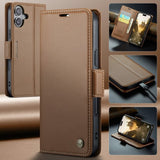 CaseMe iPhone 16 Fodral 023 Series Brun