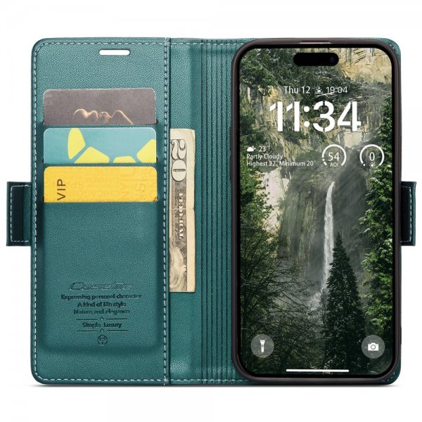 CaseMe iPhone 16 Fodral 023 Series Grön