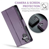 CaseMe iPhone 16 Fodral 023 Series Lila