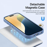 Dux Ducis iPhone 16 Fodral 2-i-1 Lawa Series MagSafe Blå