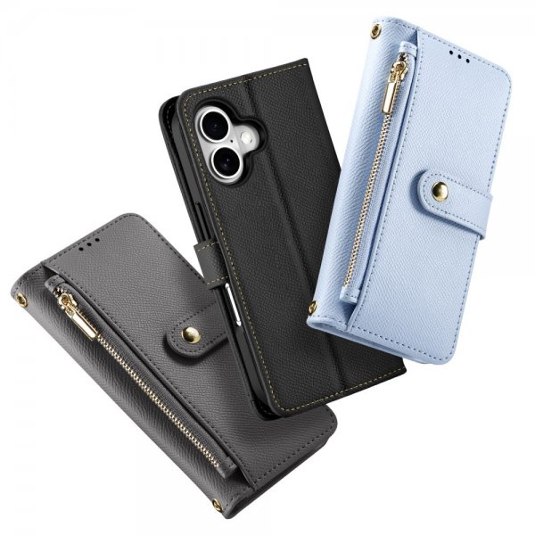Dux Ducis iPhone 16 Fodral 2-i-1 Lawa Series MagSafe Svart