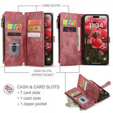 CaseMe iPhone 16 Fodral C30 Series Röd