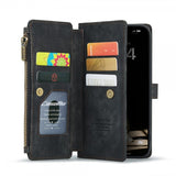 CaseMe iPhone 16 Fodral C30 Series Svart