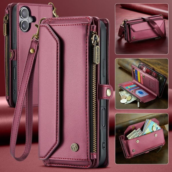 CaseMe iPhone 16 Fodral C36 Series Röd