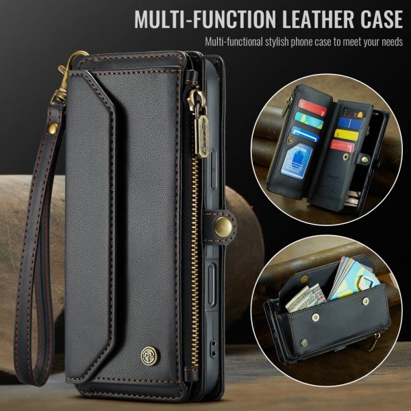 CaseMe iPhone 16 Fodral C36 Series Svart