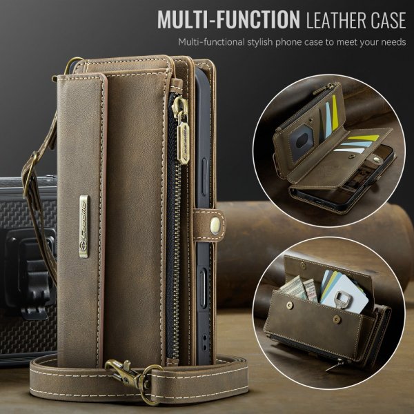 CaseMe iPhone 16 Fodral C39 Series Brun