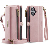 CaseMe iPhone 16 Fodral C39 Series Rosa