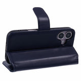 Nordic Covers iPhone 16 Fodral Essential Leather Heron Blue