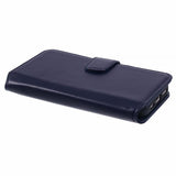 Nordic Covers iPhone 16 Fodral Essential Leather Heron Blue