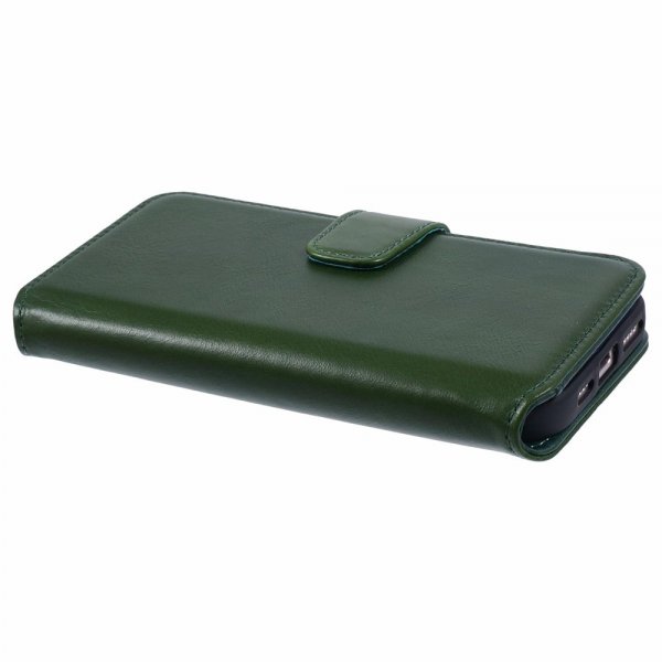 Nordic Covers iPhone 16 Fodral Essential Leather Juniper Green