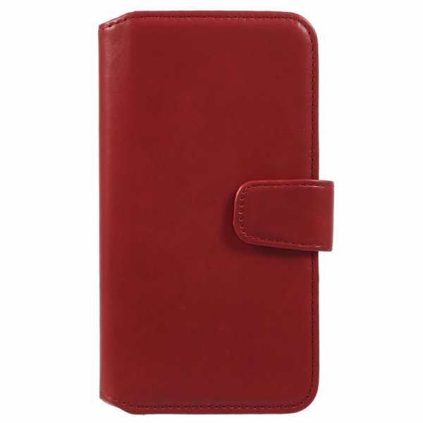 Nordic Covers iPhone 16 Fodral Essential Leather Poppy Red