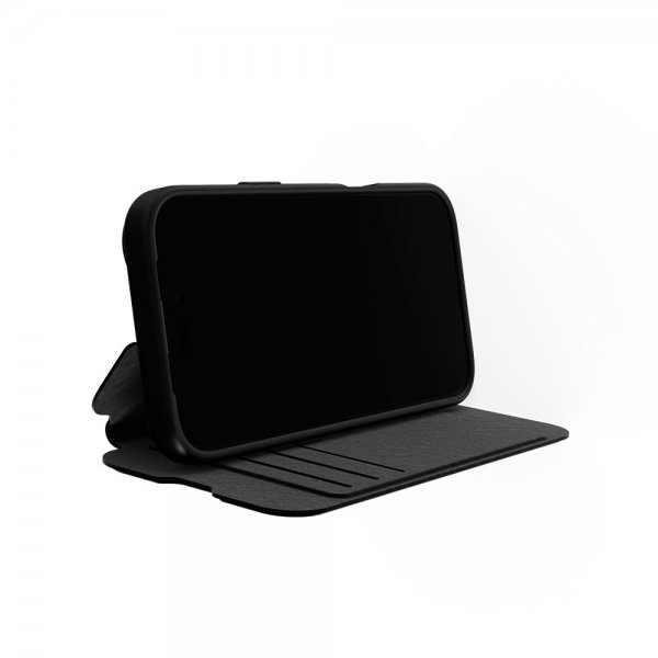 Tech21 iPhone 16 Fodral EvoLite Wallet Svart