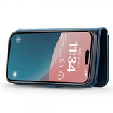 Dg.Ming iPhone 16 Fodral med Löstagbart Skal Blå