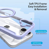 Dux Ducis iPhone 16 Fodral Skin X Pro Series Kickstand MagSafe Lila