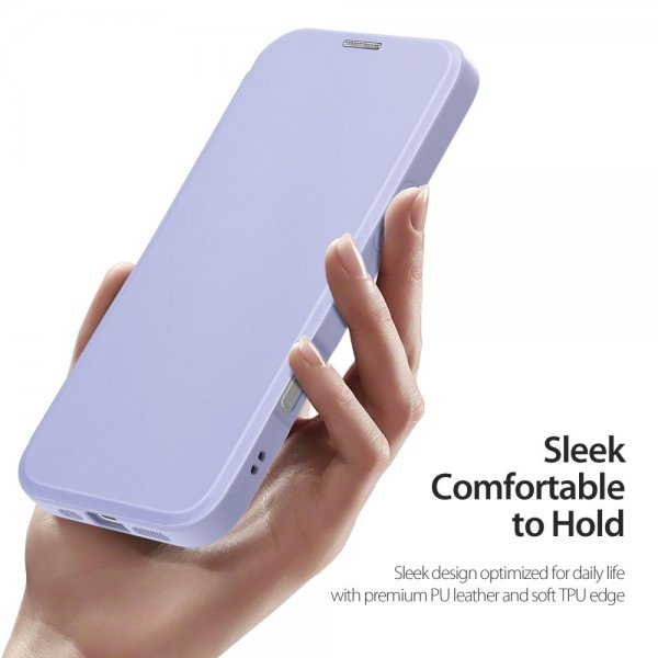 Dux Ducis iPhone 16 Fodral Skin X Pro Series Kickstand MagSafe Lila