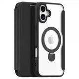 Dux Ducis iPhone 16 Fodral Skin X Pro Series Kickstand MagSafe Svart