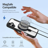 Dux Ducis iPhone 16 Fodral Skin X Pro Series Kickstand MagSafe Svart