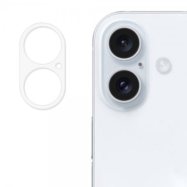 Nordic Covers iPhone 16/iPhone 16 Plus Kameraskydd Glasberga