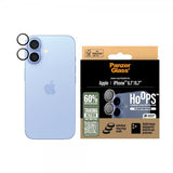 PanzerGlass iPhone 16/iPhone 16 Plus Kameraskydd Hoops Transparent