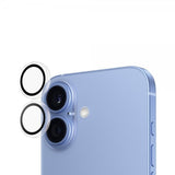 PanzerGlass iPhone 16/iPhone 16 Plus Kameraskydd Hoops Transparent
