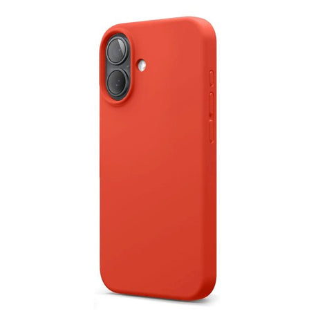 Rvelon iPhone 16 Skal Silikon Röd