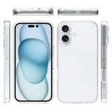 Rvelon iPhone 16 Skal Stöttålig Transparent